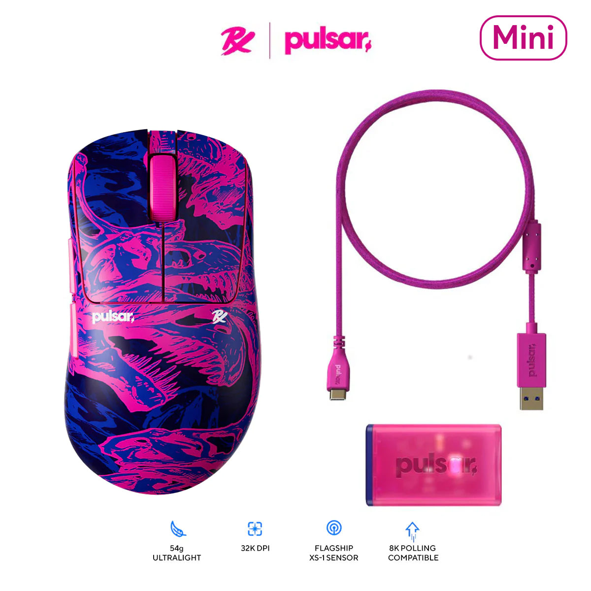 Pulsar Xlite V4 PRX Edition Mini Ultra Light Weight eSports Gaming Mouse (PXL41PRX)