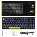 E-Yooso Z-94 Rainbow Light 94-Keys Hot-Swappable Wired Mechanical Keyboard