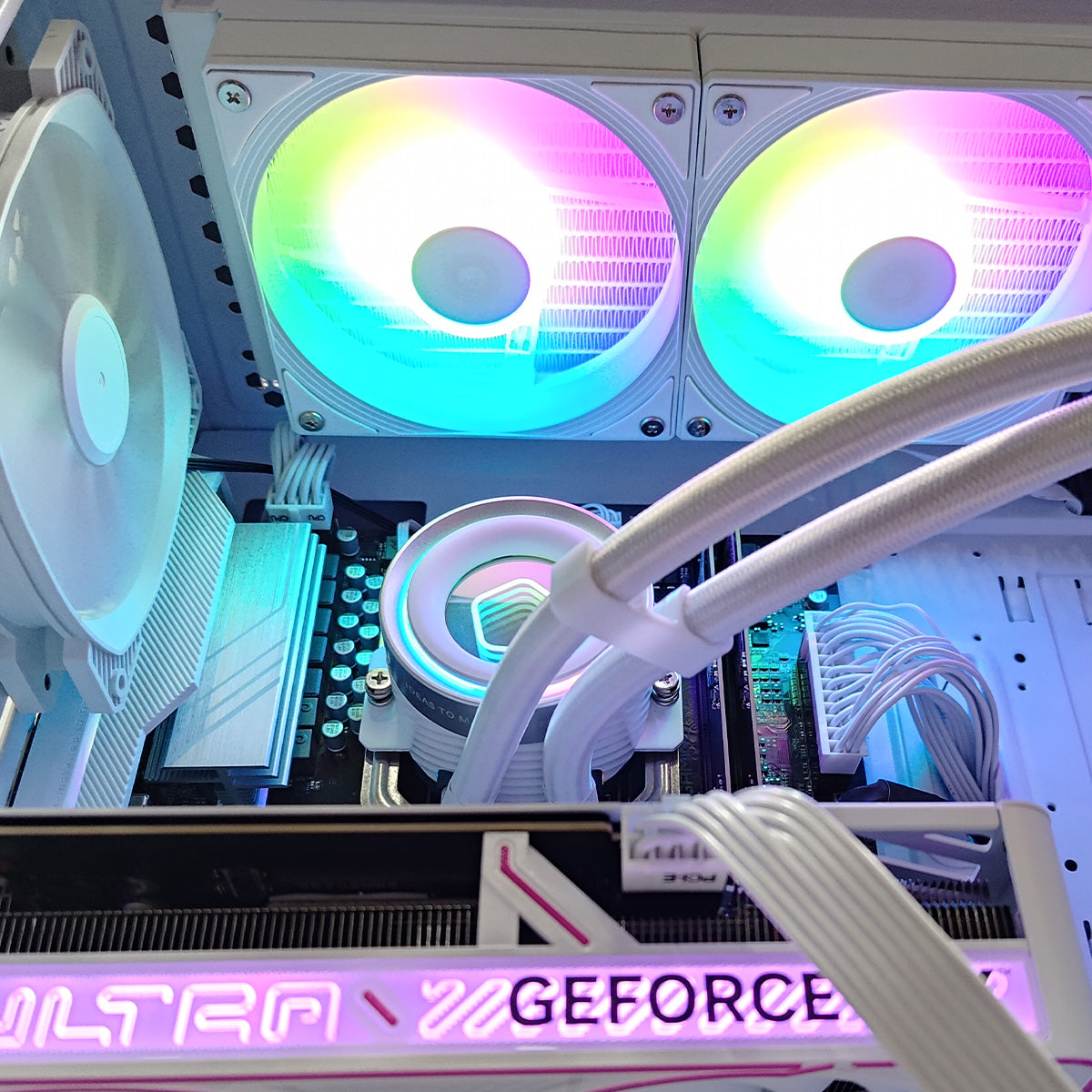 Aurora Air White Desktop Gaming PC