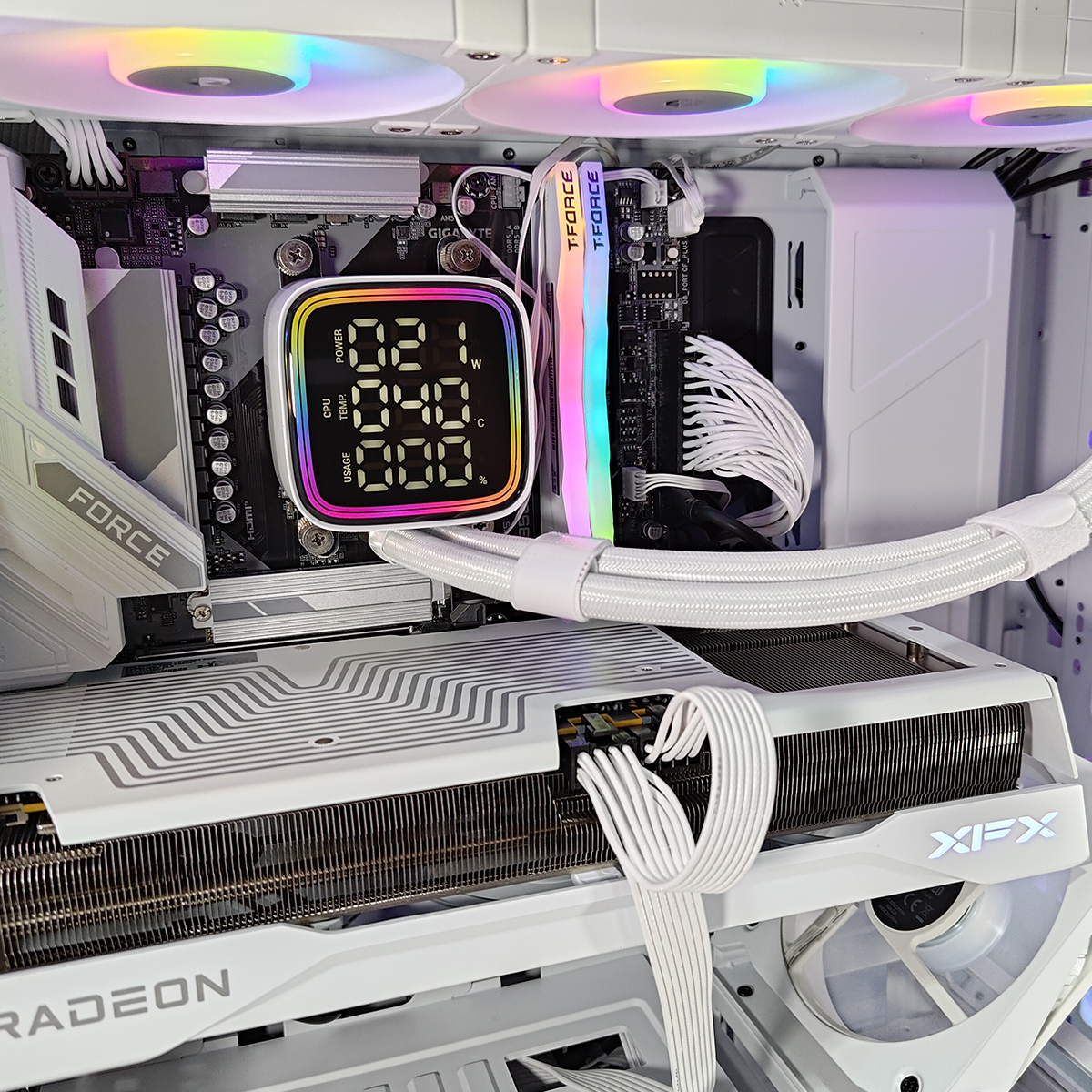 Optima HAF 500 White Desktop Gaming PC