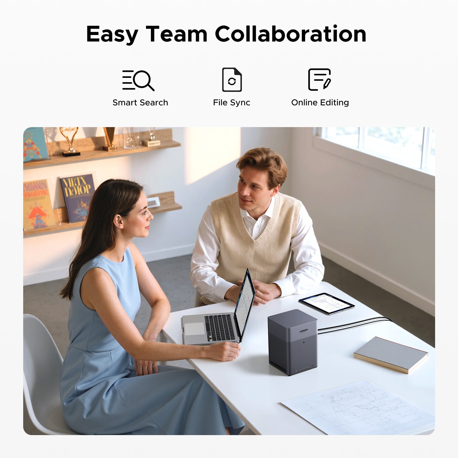 Ugreen NASync DH4300 Plus 4-Bay NAS Diskless Personal Cloud Storage