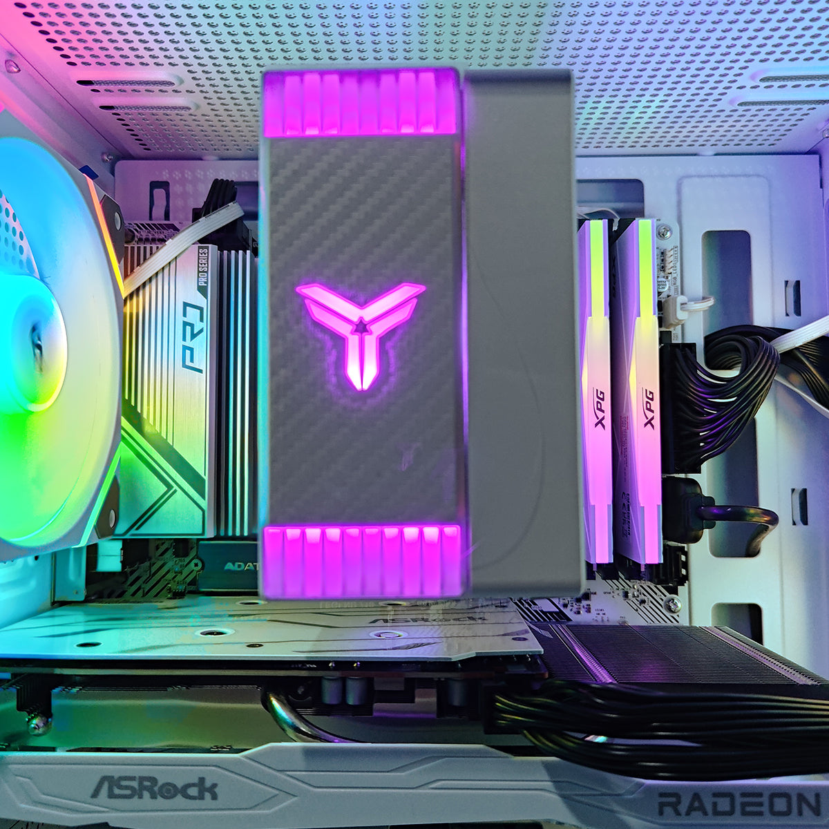 Alpha DB330M Mesh White Desktop Gaming PC | DataBlitz