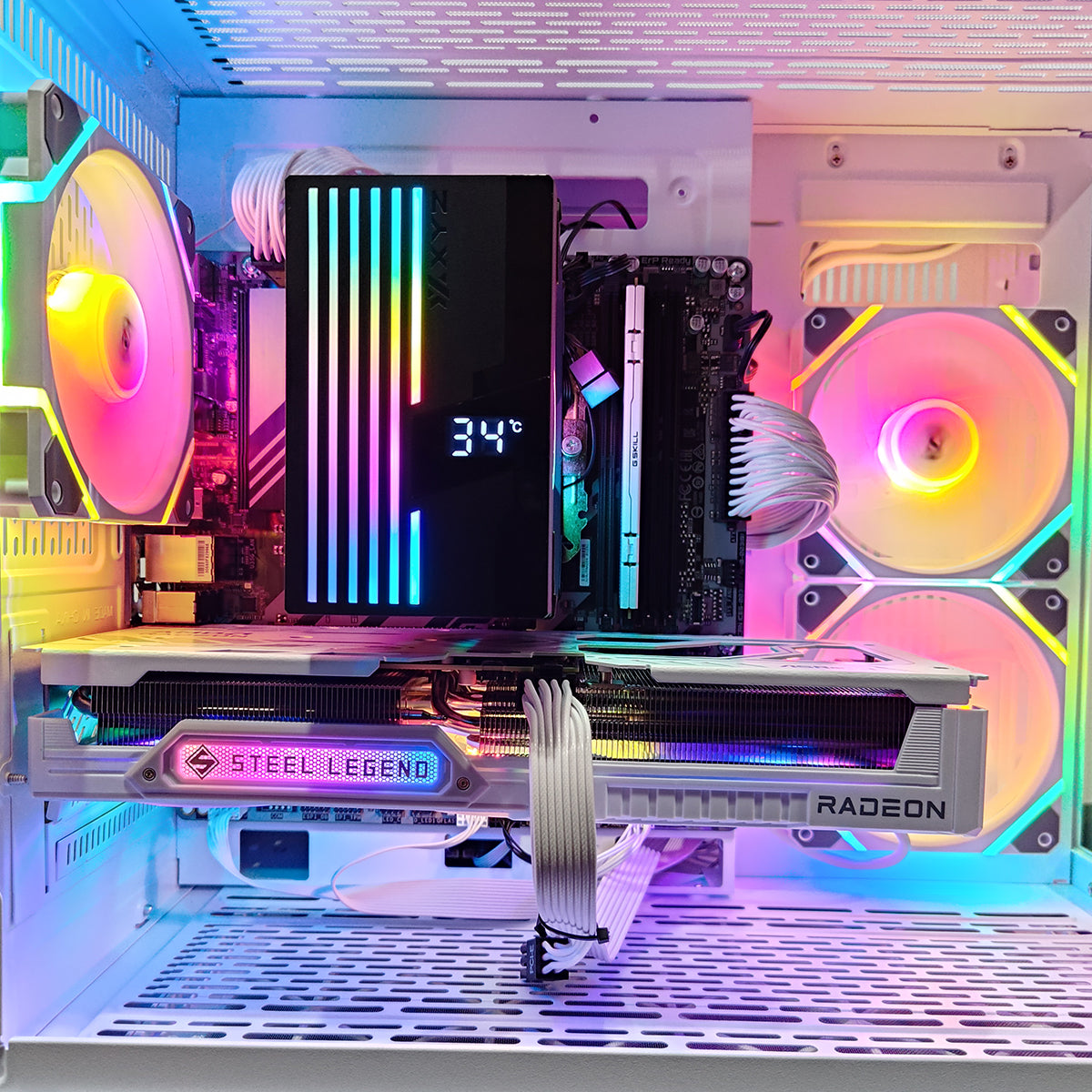 Aurora Spectra White Desktop Gaming PC