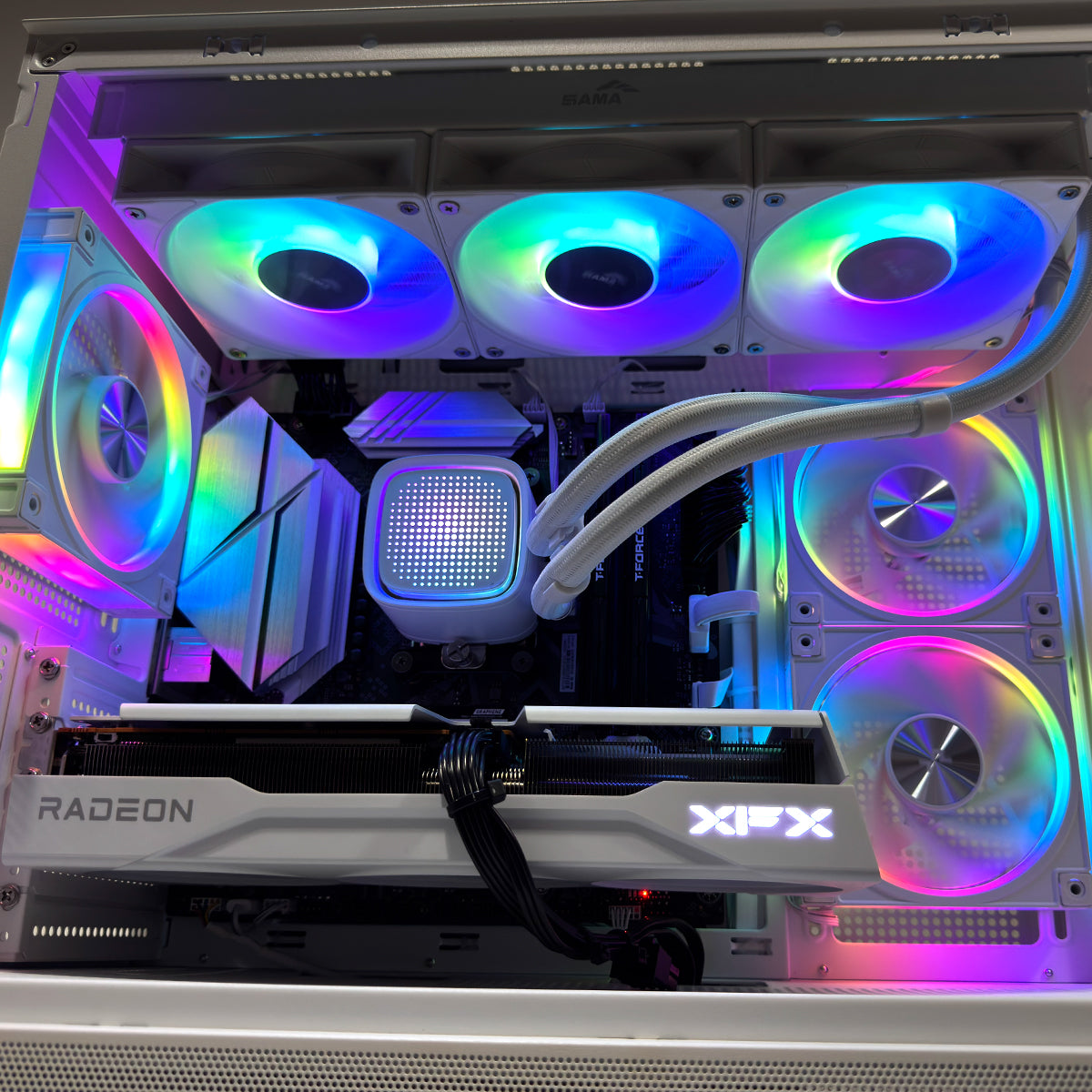 Aurora CG380F White Gaming PC Desktop Gaming PC