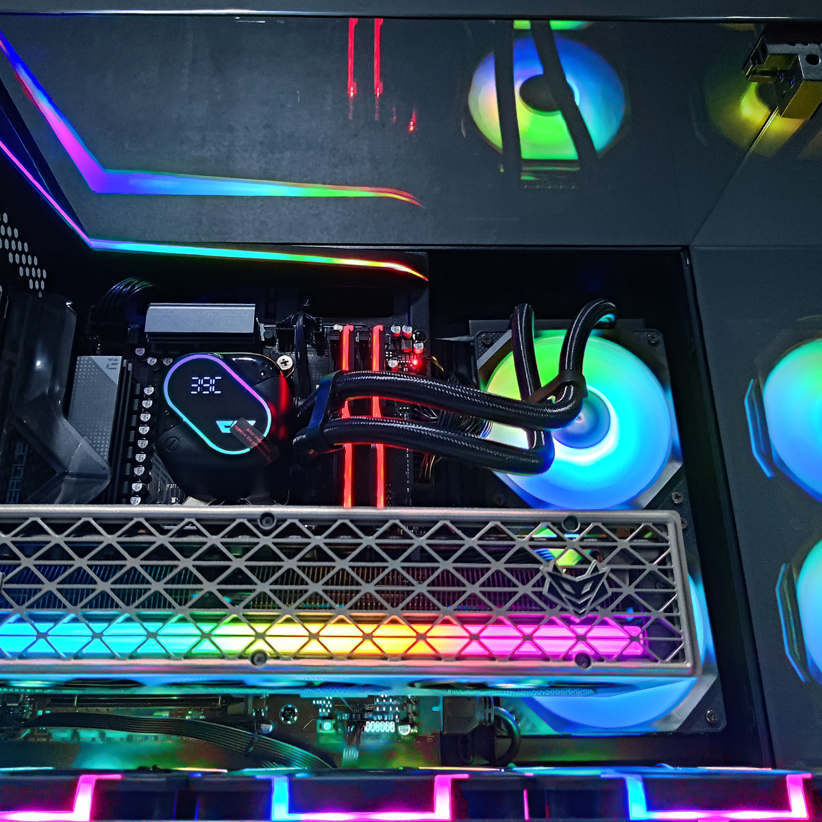 Sophos TH285 Black Desktop Gaming PC | AMD Ryzen 7 7700 | 32GB RAM | 1TB SSD with WiFi + Bluetooth | RX 9070 XT OC | Windows 11 Pro