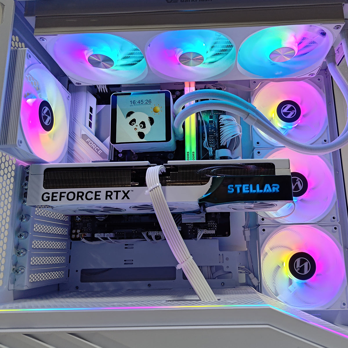 Optima Vector White Desktop Gaming PC