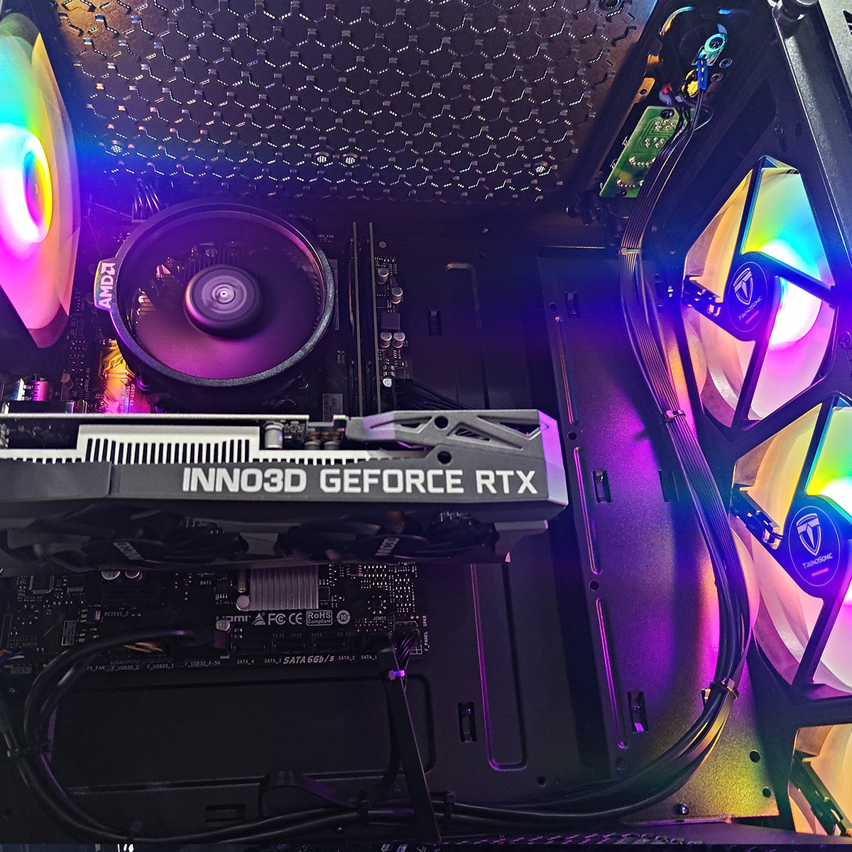 Alpha Hermes HE19A Black Desktop Gaming PC