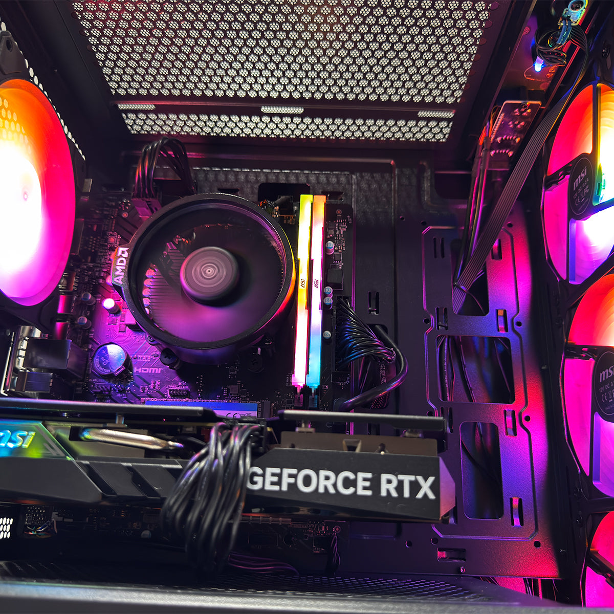 Alpha Forge M100A Black Desktop Gaming PC