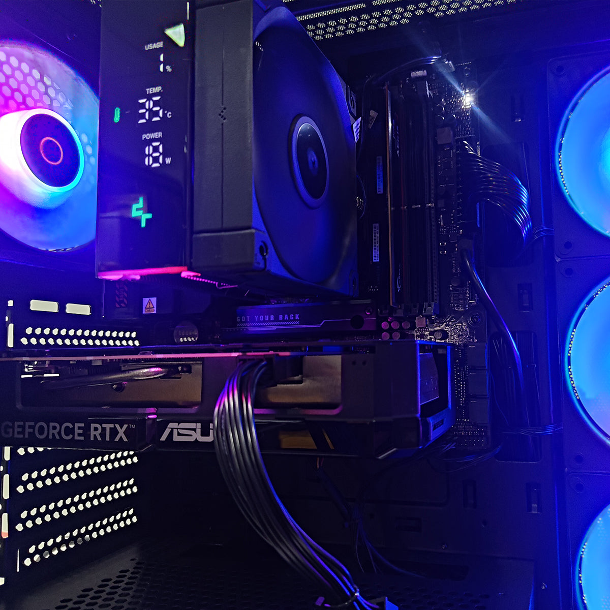 Aurora C72 Black Desktop Gaming PC