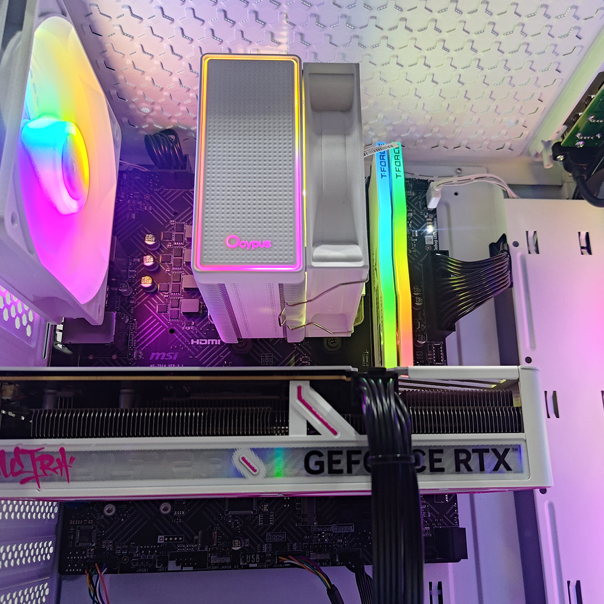Sigma Hermes White Desktop Gaming PC