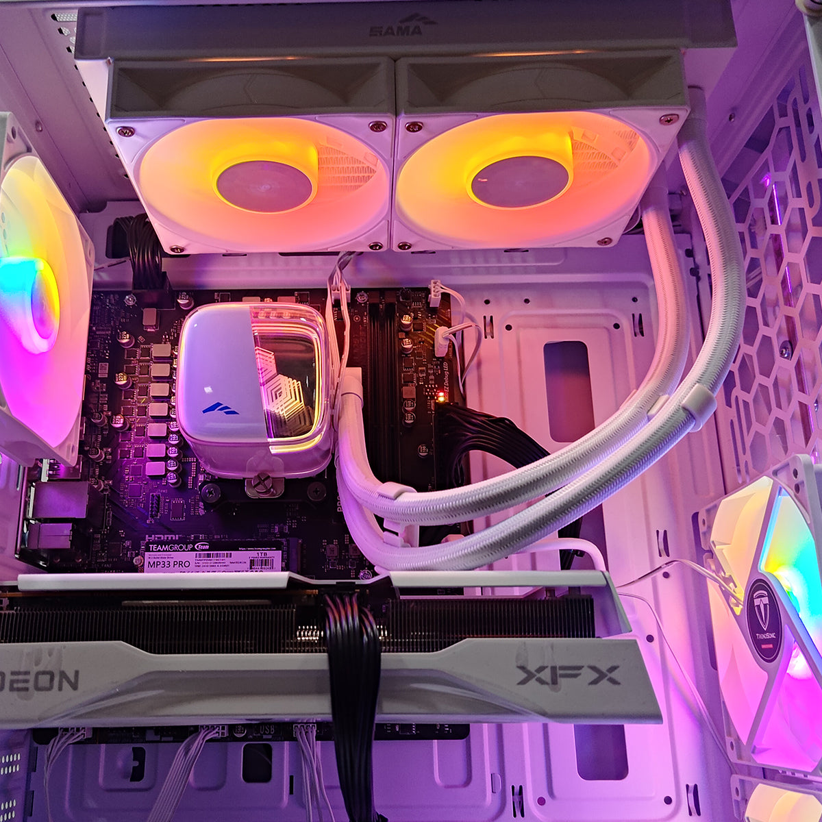 Aurora Vesta White Desktop Gaming PC