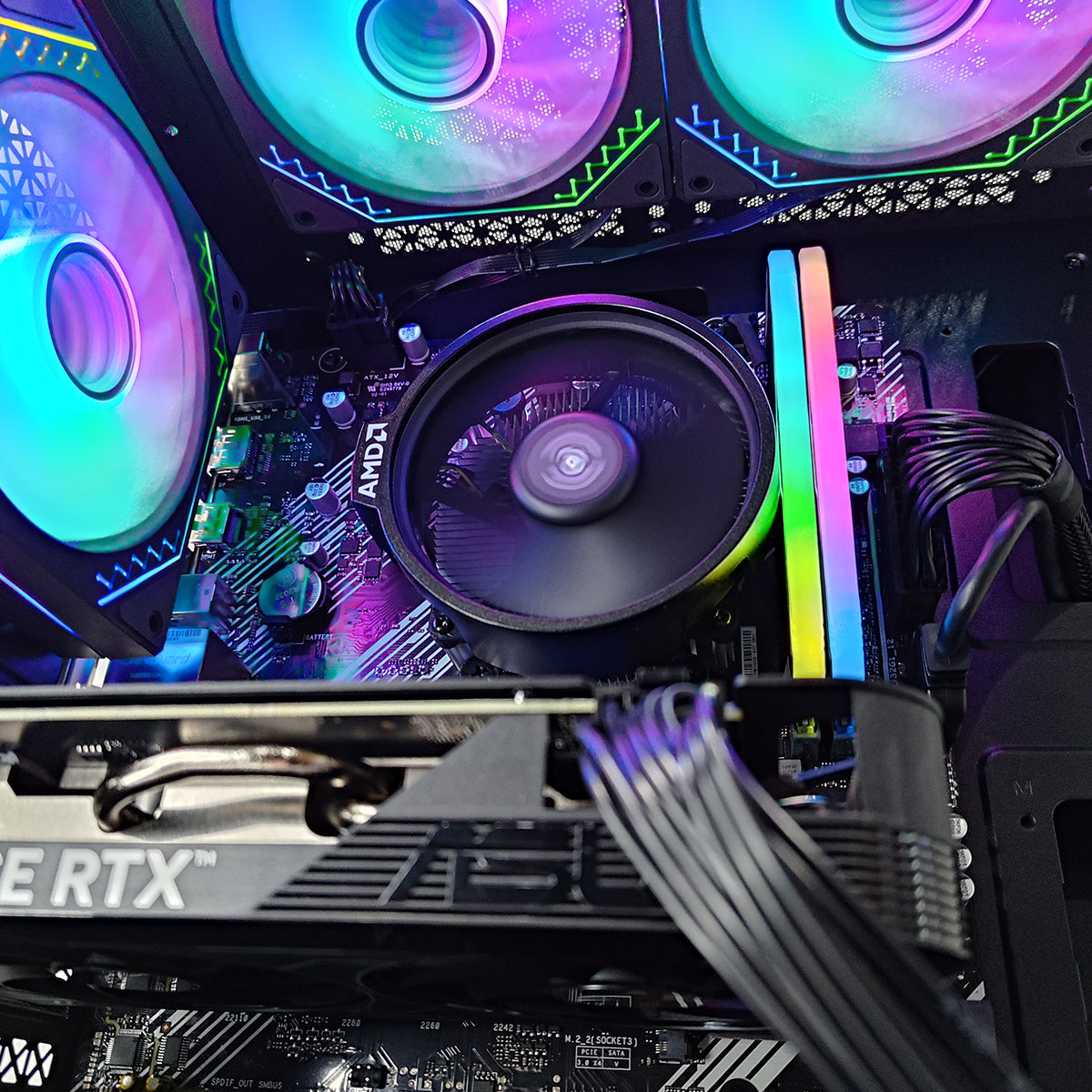 Alpha Reyna Black Desktop Gaming PC