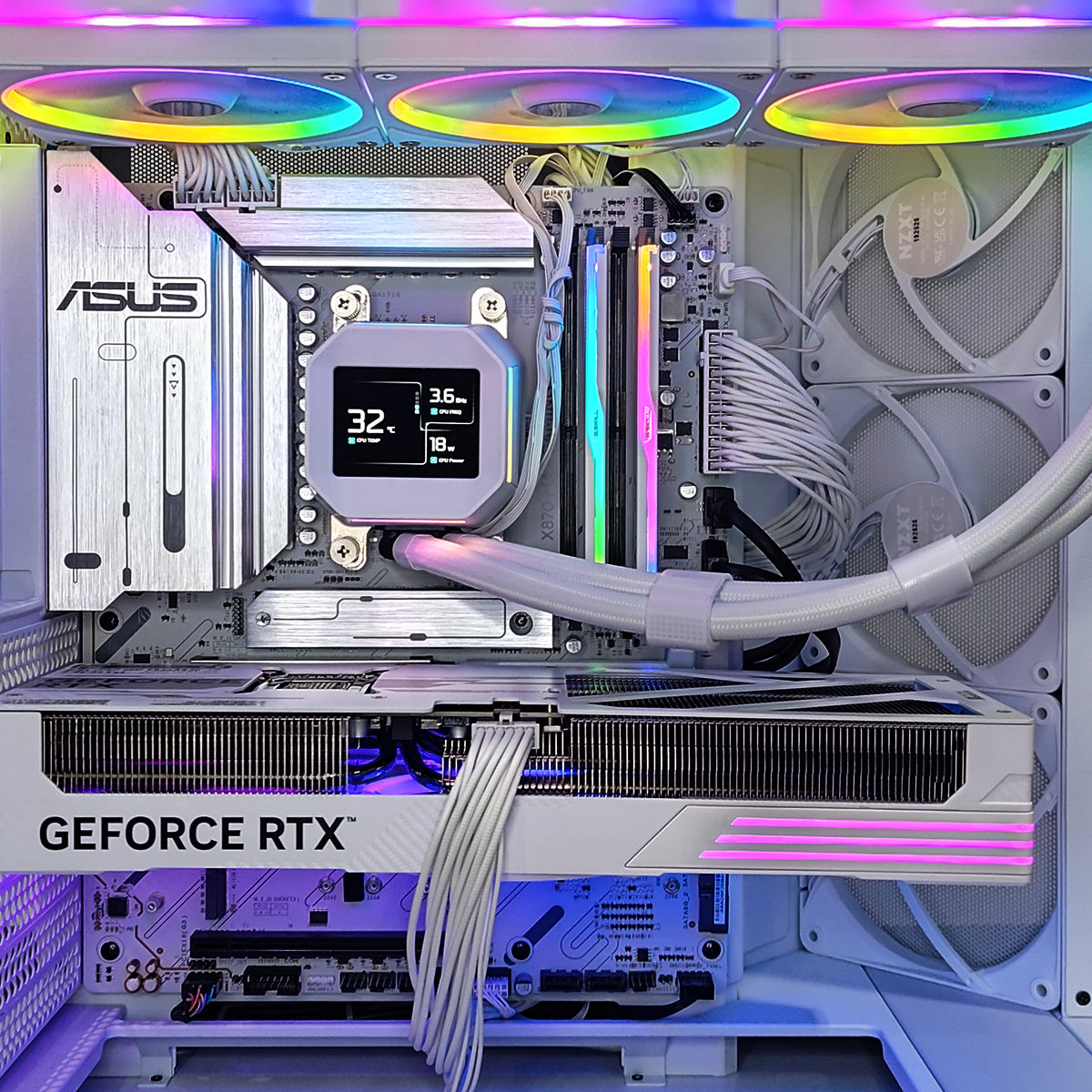 Ultra H6 Flow White Desktop Gaming PC