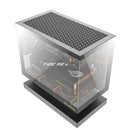 DarkFlash Floatron F1 Art Ultra TG Panel M-ATX PC Case (Black)