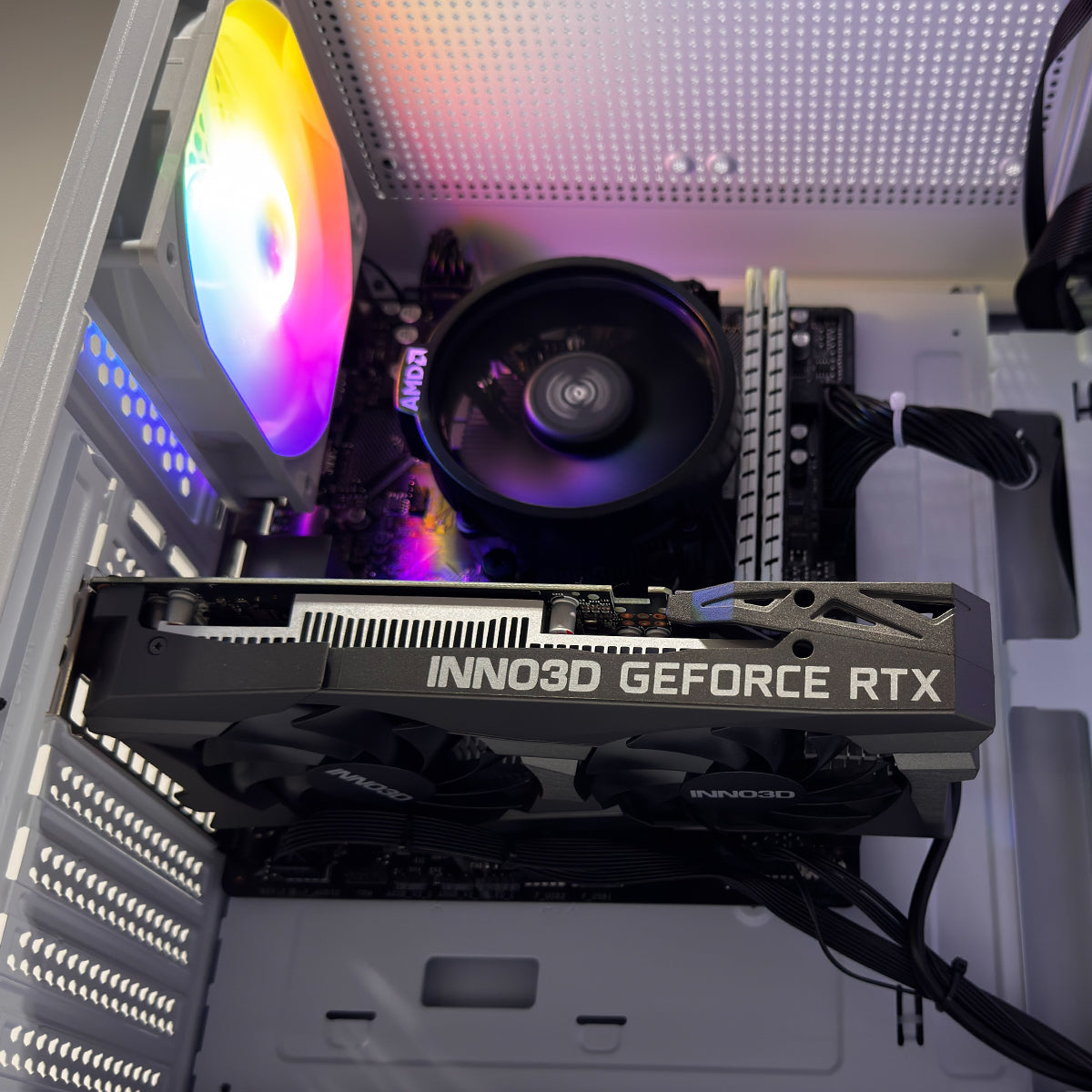 Alpha A305 TG White Desktop Gaming PC