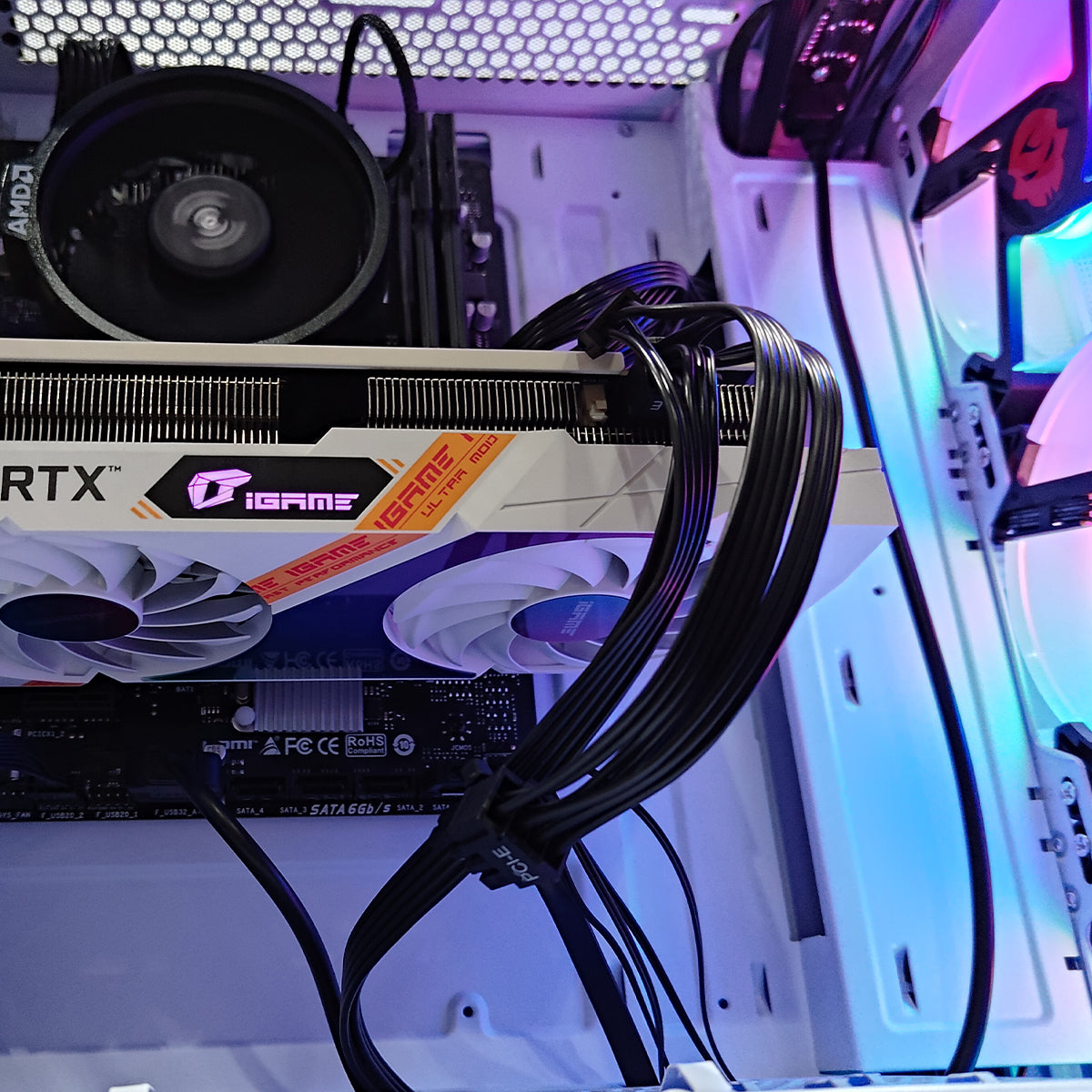 Alpha Aurora White Desktop Gaming PC