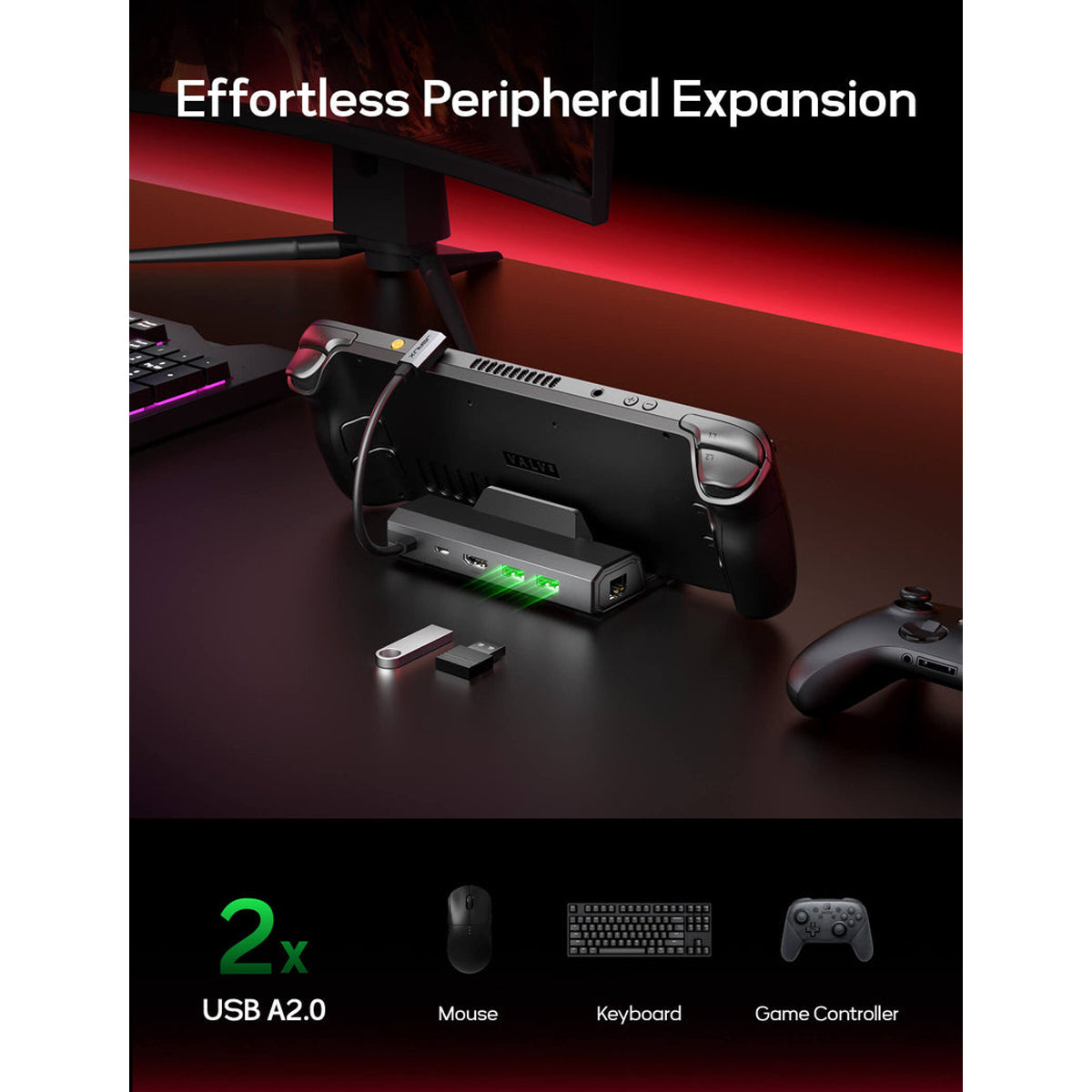 JSAUX USB-C 5-in-1 Docking Station