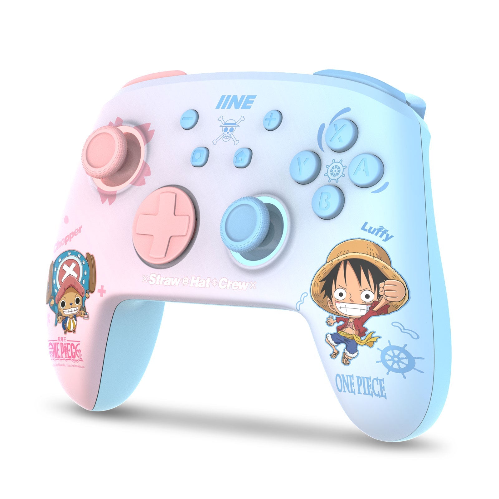 IINE Wireless Controller for N-Switch / N-Switch Lite / N-Switch OLED (Luffy & Chopper) | DataBlitz