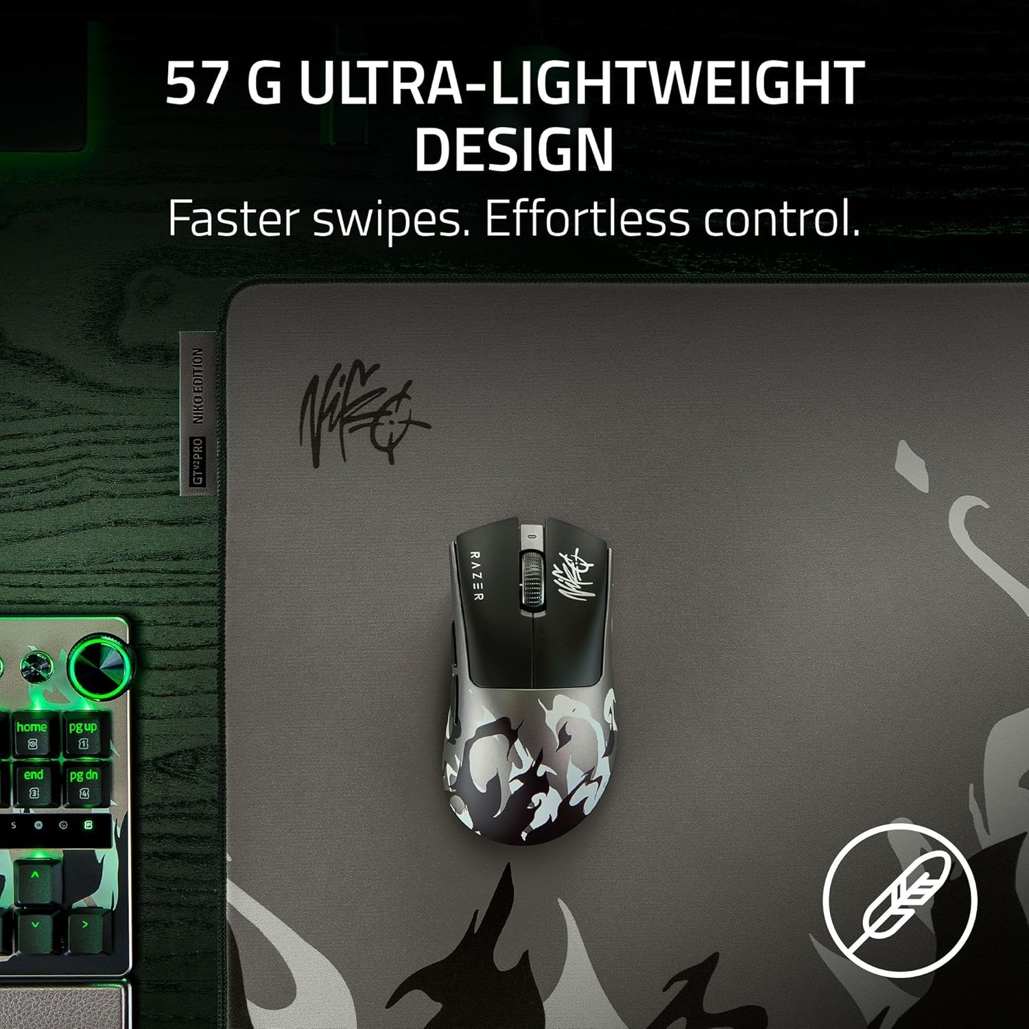 Razer DeathAdder V4 Pro Ultra-lightweight Ergonomic Wireless Esports Gaming Mouse