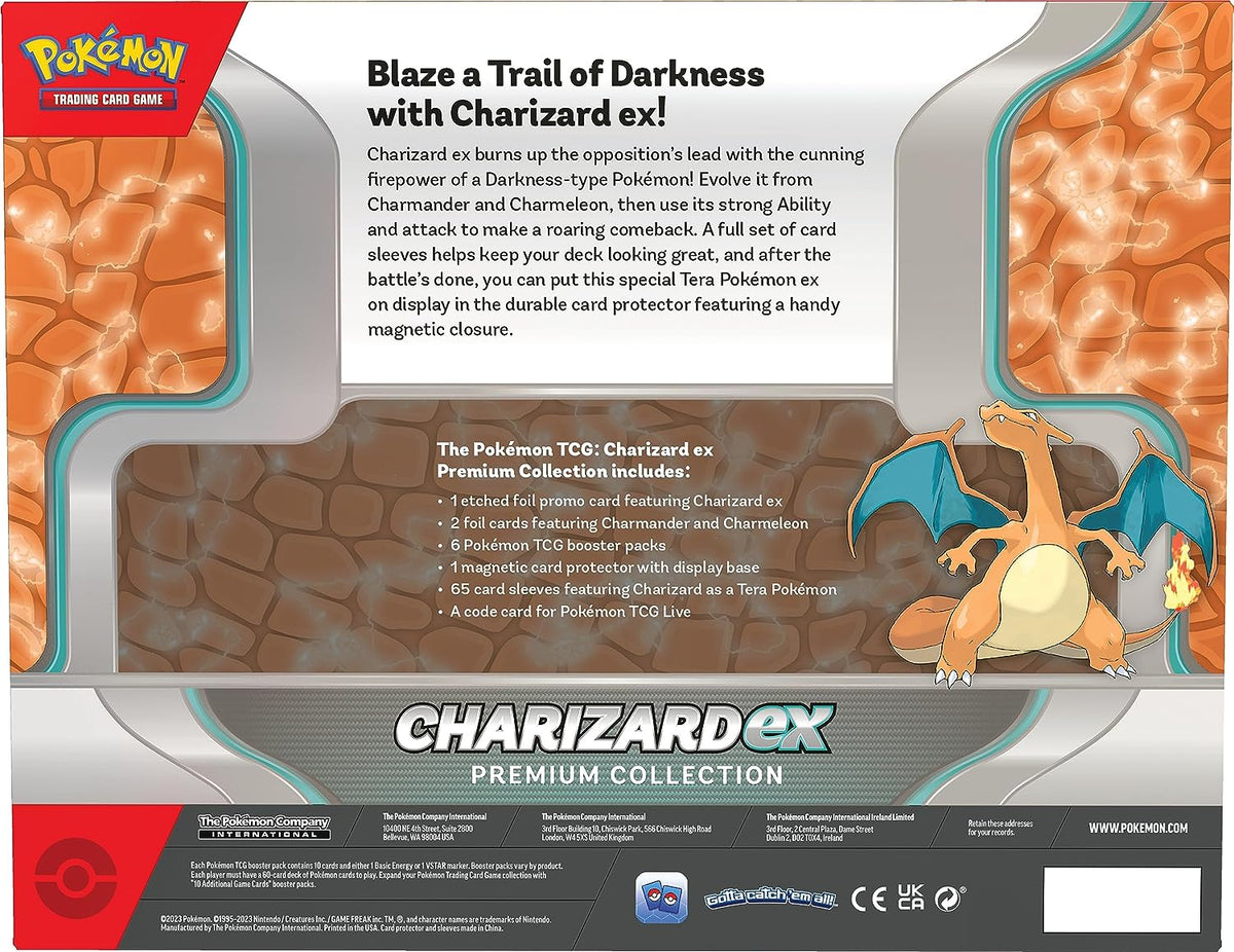 Pokemon TCG Charizard Ex Premium Collection Box (290-85323)