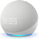 Amazon Echo Dot 5th Gen Smart Speaker With Clock & Alexa (Glacier White)