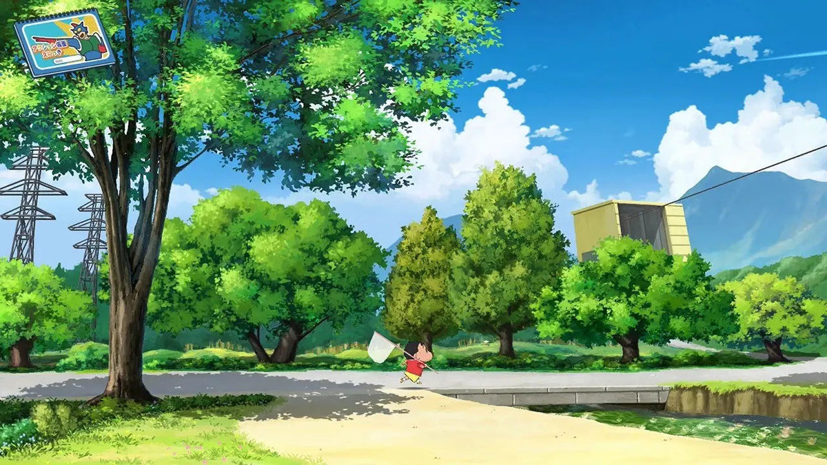 Crayon Shin-chan Me and the Professor on Summer Vacation + Shiro and the Coal Town