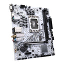 Colorful Battle-AX H610M-E WiFi V20 DDR4 Intel Motherboard White