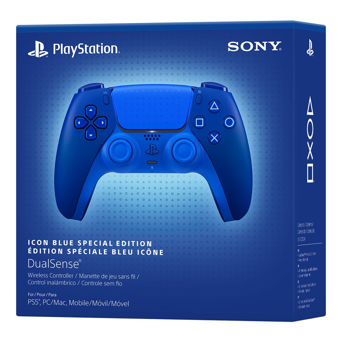 PS5 Dualsense Wireless Controller Icon Blue Special Edition (CFI-ZCT2G ZB)