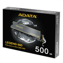 Adata Legend 860 500GB PCIe Gen4 x4 M.2 2280 Internal SSD (SLEG-860-500GCS)