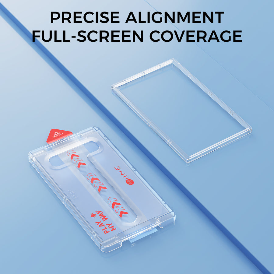 IINE Anti-Blue Light Tempered Glass with Dust-Removal Box for Nintendo Switch 2 (L1078)