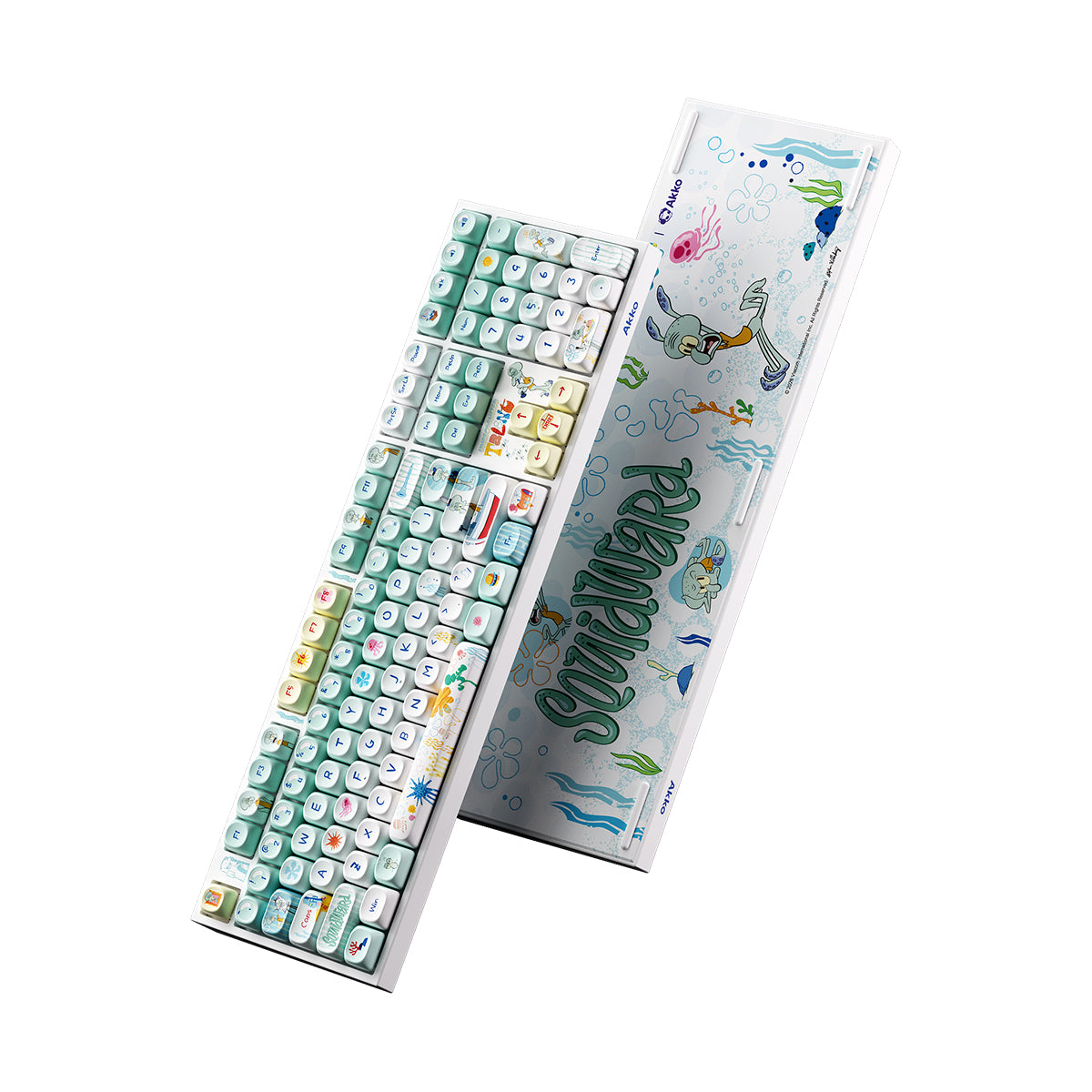 Akko Squidward Tentacles 5108 V5 Multi-Mode RGB Mechanical Keyboard (Akko V3 Piano Pro)