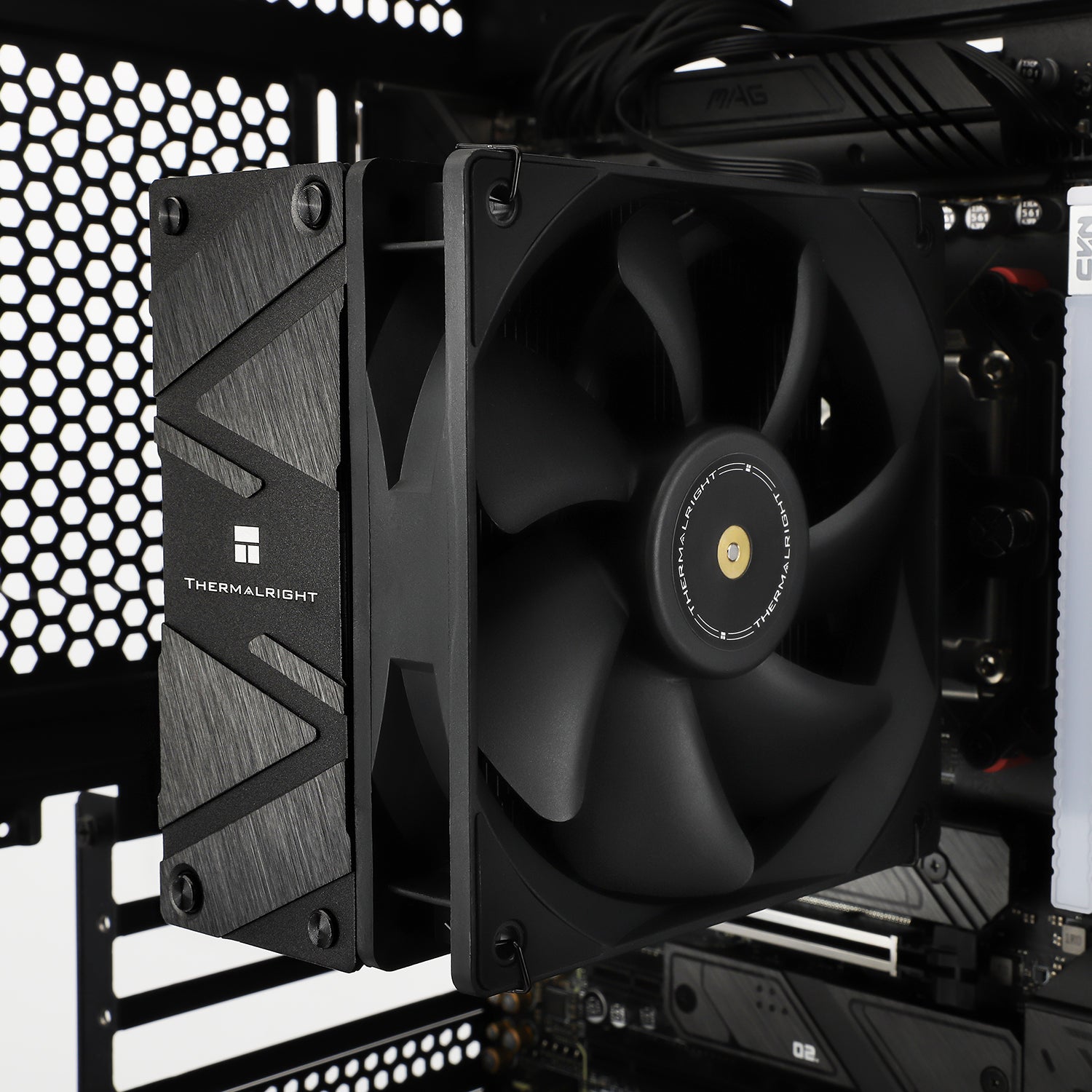 Thermalright Assassin Spirit 120 EVO Dark Single-Tower CPU Air Cooler (Black)