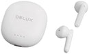 Delux DT11 True Wireless Earbuds (White)