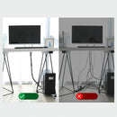 Baseus Colourful Circle Velcro Strap 1M (Black) (ACMGT-E01)