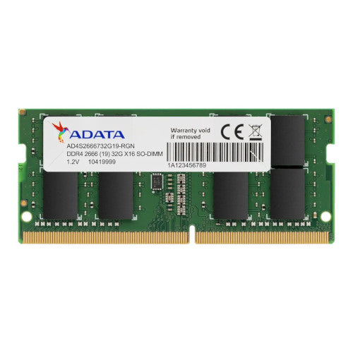Adata 32GB DDR4 3200MHz PC4-25600 SO-DIMM Memory | DataBlitz