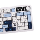 Ajazz AF98 Plus RGB Tri-Mode 97-Keys Membrane Keyboard (Blue/White/Blue)