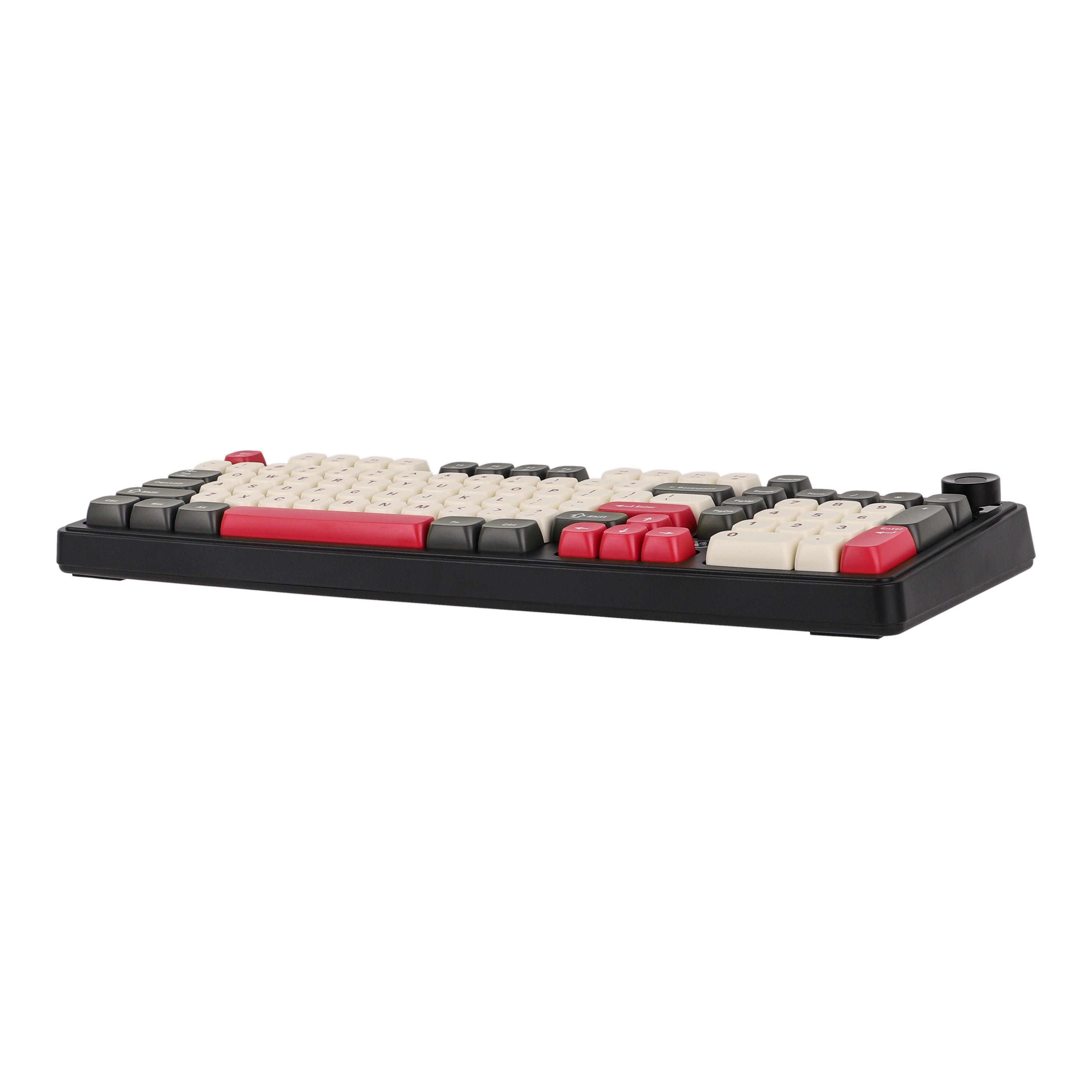 Ajazz AF98 Plus RGB Tri-Mode 97-Keys Membrane Keyboard (Black Shark Red)