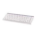 Nacodex x Ajazz NK68 Mixed Light Wired 68-Key Hot-Swappable Mechanical Keyboard (White Contour)