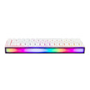 Nacodex x Ajazz NK68 Mixed Light Wired 68-Key Hot-Swappable Mechanical Keyboard (White Contour)