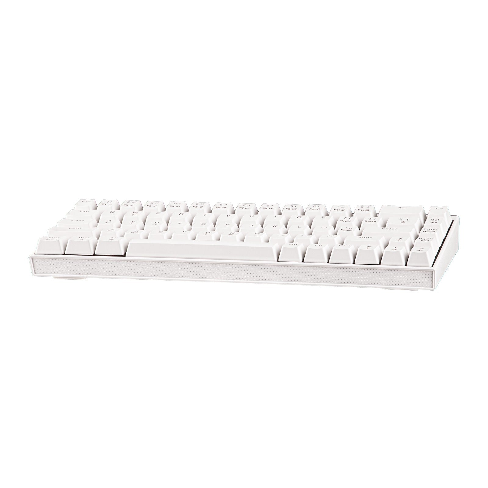 Nacodex x Ajazz NK68 Mixed Light Wired 68-Key Hot-Swappable Mechanical Keyboard (White) (Red Switch)