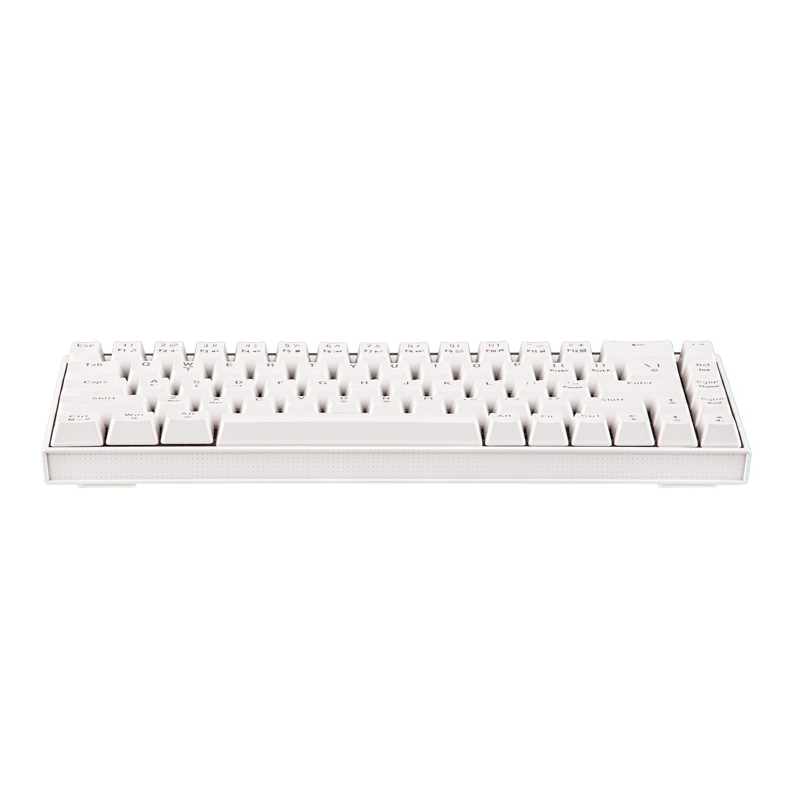Nacodex x Ajazz NK68 Mixed Light Wired 68-Key Hot-Swappable Mechanical Keyboard (White) (Red Switch)