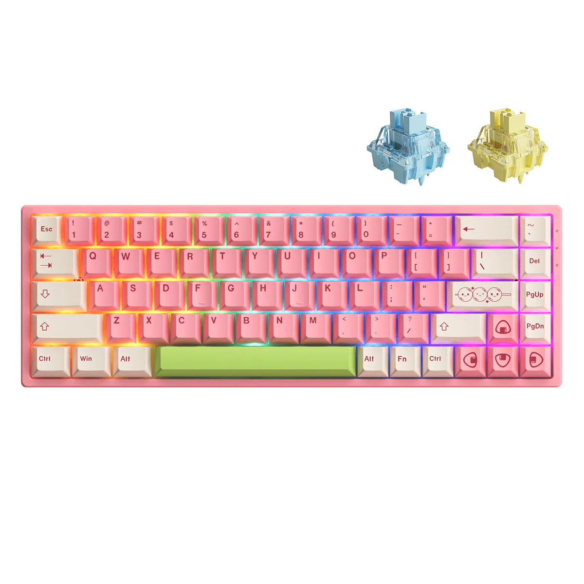 Akko Mochi & Dango 3068B Plus Multi-Modes RGB Mechanical Keyboard (Akk