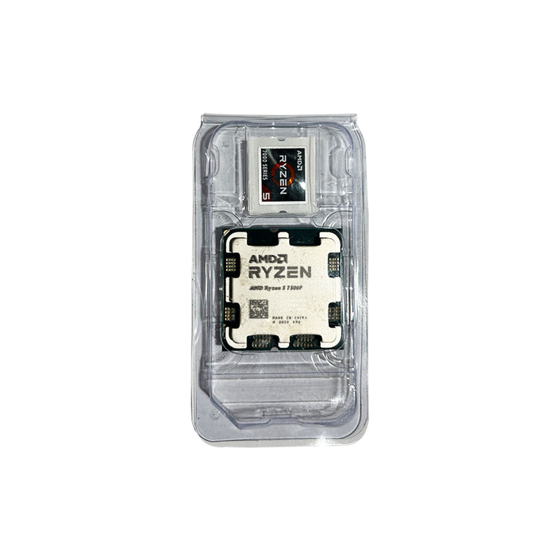 AMD Ryzen 5 7500F 6 Cores 12 Threads 3.9GHz 65W AM5 CPU With Fan
