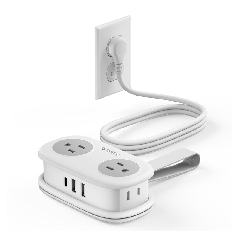 Orico AP3 7-Port 15.5W Travel Power Strip | DataBlitz