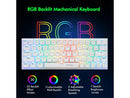 E-Yooso Z-11 Tri-Mode RGB 63 Keys Hot Swappable Mechanical Keyboard White