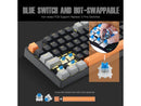 E-Yooso Z-14 Single Light 104 Keys Mechanical Keyboard Black/Grey (Blue Switch)