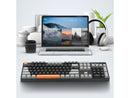 E-Yooso Z-14 Single Light 104 Keys Mechanical Keyboard Black/Grey (Blue Switch)
