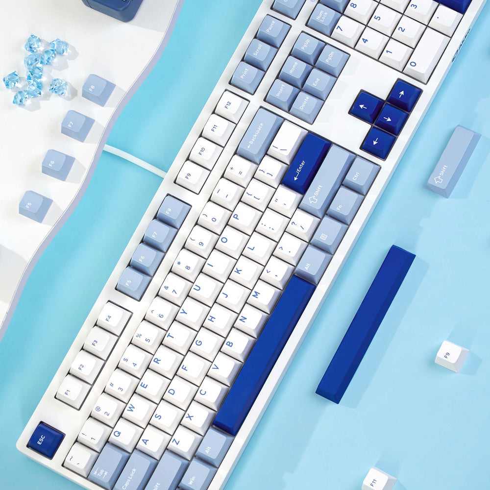 Akko Glacier 3108 V3 Wired Mechanical Keyboard (Akko Frost Pink)
