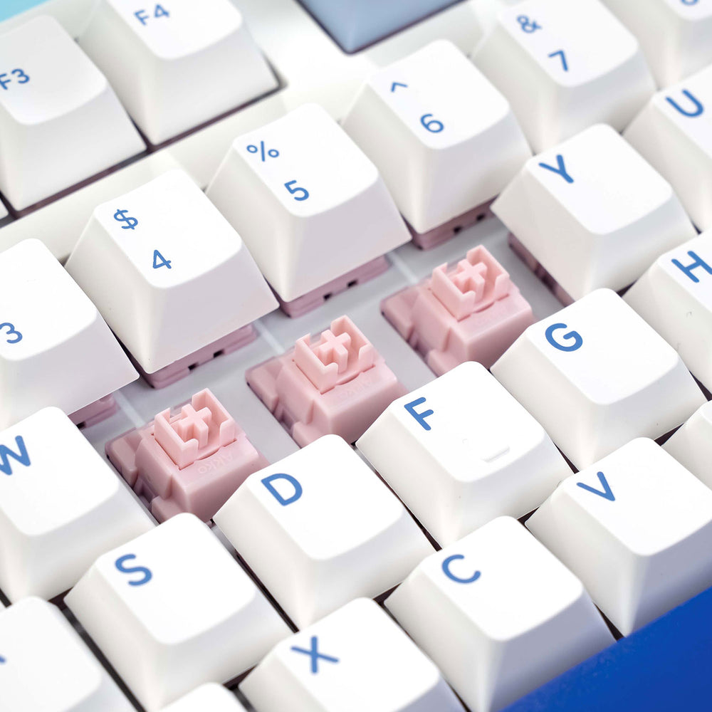 Akko Glacier 3108 V3 Wired Mechanical Keyboard (Akko Frost Pink)