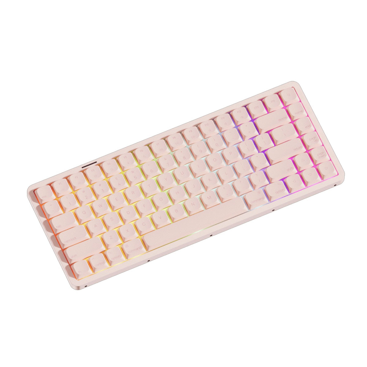 Akko Air 01 Low Profile Multi-Mode RGB Hot-Swappable Mechanical Keyboard (Pink)
